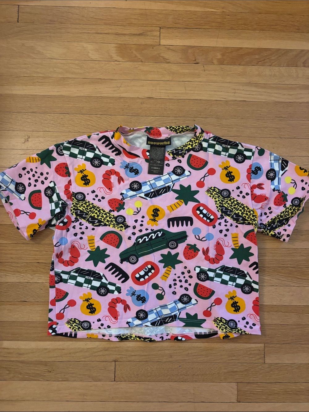 Nooworks XS Roll Out Crop Top